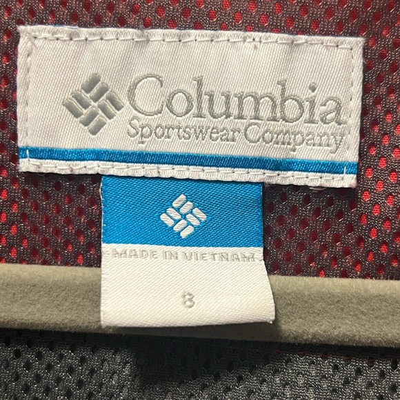 Preloved Boys Size 8 Columbia Windbreaker - Picture 3 of 7